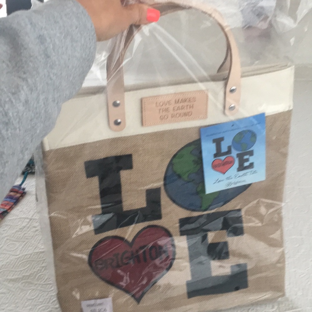 Brighton Love Earth tote